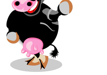 Cartoon Cow 8.ai