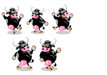 Cartoon Cute Cow.ai