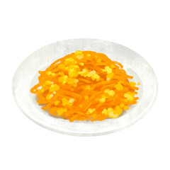 沖縄料理　にんじんしりしり