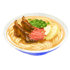 沖縄料理　ソーキそば