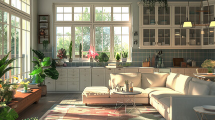interior of a living room
