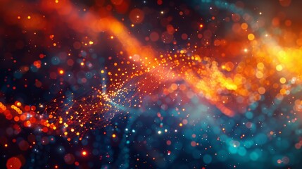 Fototapeta premium Stunning abstract depiction of corporate governance blended with energy symbols, dynamic forms, bright colors, innovative frameworks, leadership concepts, sustainable energy, high-definition, 4K