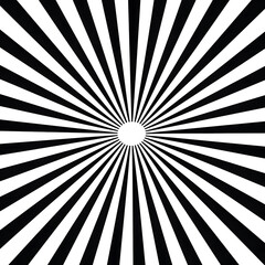 Obraz premium Sunburst element radial_stripes or sunburst design.