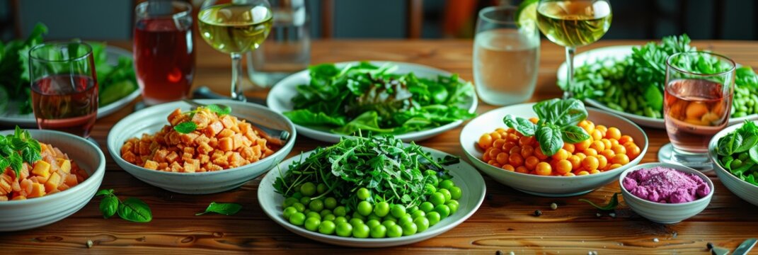Diverse Group Engaging in a Hands-on Cooking Class, Preparing Healthy Meals Together in a Bright Kitchen Setting