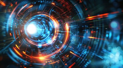 Obraz premium Abstract background for business science or technology themes.