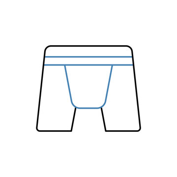 recommend clip art: boxer concept line icon. Simple element illustration. boxer concept outline symbol design.