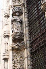 Obraz premium details of a street in Lisbon