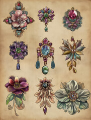 Gorgeous Vintage Jewelry design