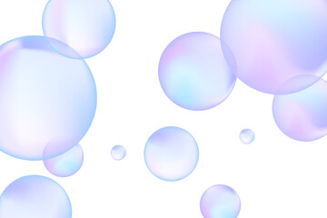 Modern realistic water bubbles, great design for any purposes. Brochure template layout. Communication concept. Brochure, leaflet, flyer, cover template.