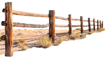 Obraz premium old wooden fence