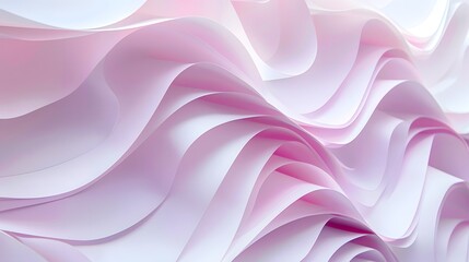 Obraz premium ethereal abstract background with flowing lines,capturing natural beauty of organic shapes in soft,detailed close-ups of petals,in purple and white tones,concept of web design, marketing presentations