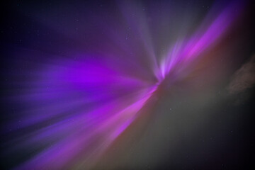 Explosive aurora northern lights after G5 solar storm 