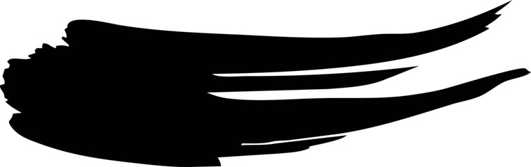 Dry paint brush stroke background