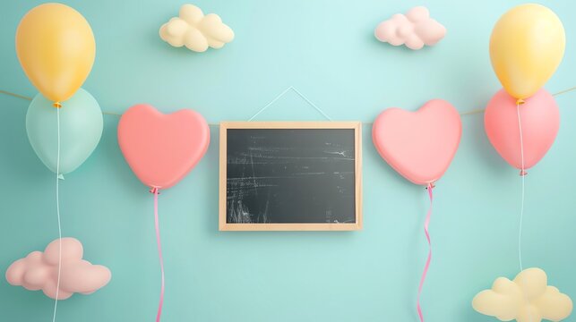 Chalkboard signs with creative messages