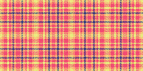 Grand fabric seamless vector, covering texture pattern background. Complexity check tartan plaid textile in red and orange colors.