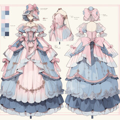 Lolita dress design