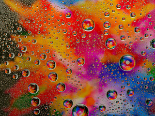 water drops background