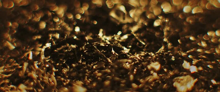 Gold filings erratic movement