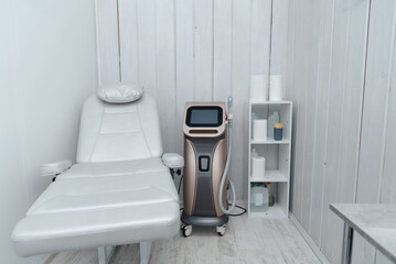 cosmetology cabinet for laser epilation and other beauty procedures