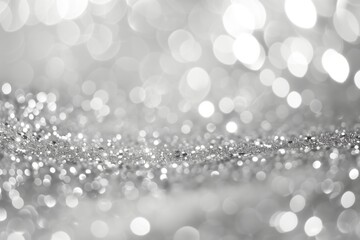 Vintage Glitter Light Banner: Abstract, De-Focused Sparkling Background