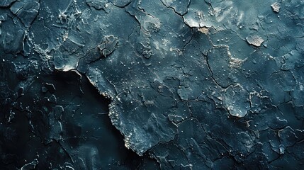 Mysterious Grunge Texture: A Dark, Distressed Background with White Scratches and Dust