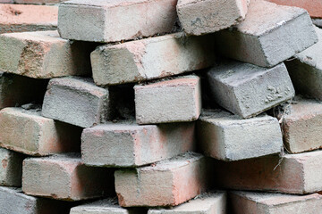 pile of bricks