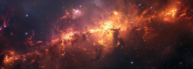 Fototapeta premium Galaxy stars background