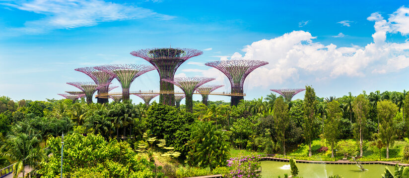 Gardens by the Bay in Singapore