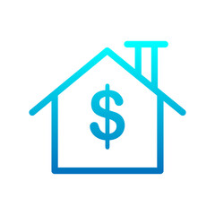 Obraz premium Home icon PNG