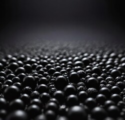 Fototapeta premium black and white beads, ball, sphere, keyboard, texture, metal, illustration, technology, black, business, red, computer
