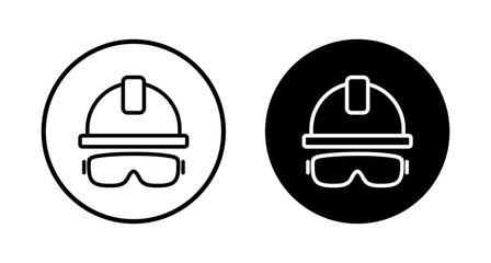 Helmet icon vector isolated on white background. Motorcycle helmets. Racing helmet. construction helmet icon. Safety helmet