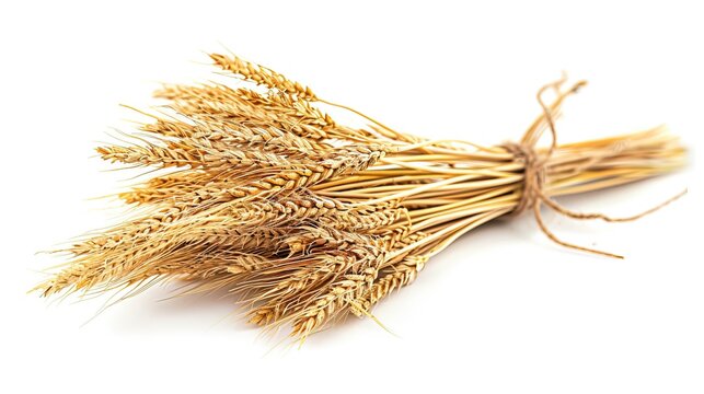 A sheaf of golden wheat 