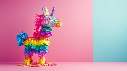 Fototapeta premium pinata background with space area for text