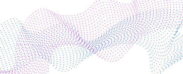 Smooth abstract background with arrays of flowing particles, light and soft vector design, luxury style, motion wind effect. sound, music, Digital Sound Equalizer. vector illustration