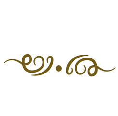 Obraz premium Divider Ornate Hand drawn Vector 