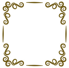 Vintage Border Frame Vector 
