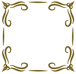 Vintage Border Frame Vector 