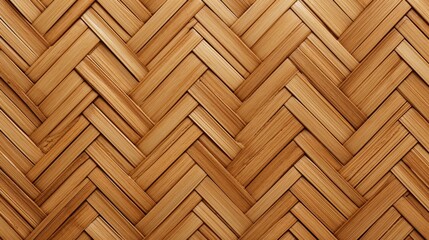 A rustic bamboo weave pattern with a flat texture that adds natural charm to your space.