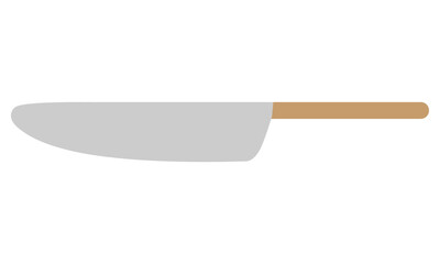 Knife vector art cartoon illustration, transparent background