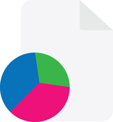Fototapeta premium Pie Chart Graph