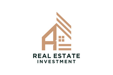 Letter R for Real Estate Remodeling Logo