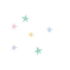 Obraz premium Children's Day star decoration