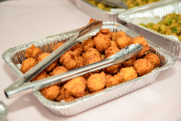 Fried Mac and Cheese balls 