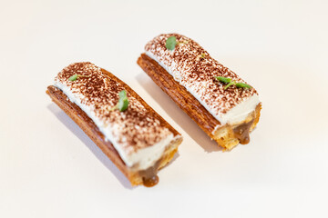 Tiramisu Mille Feuille, French dessert, Waikiki, Honolulu, Oahu, Hawaii. VAVIN DESSERT BAR	