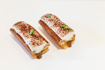 Tiramisu Mille Feuille, French dessert, Waikiki, Honolulu, Oahu, Hawaii. VAVIN DESSERT BAR	