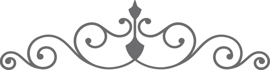 decorative vintage ornament frame