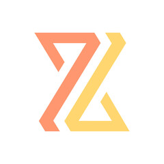 Monogram Z. Design vector Z logo. Monogram initial letter mark Z logo design. Monogram design vector logo. Monogram initial letter mark Z logo design. Simple Z monogram. Monogram Z design logo