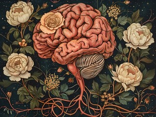 Blooming Mind:A Surreal of Intellect through Botanical Imagery