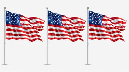 Obraz premium american flag