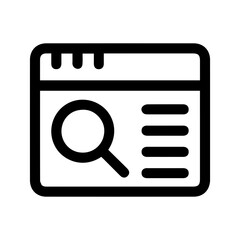 Search Icon Vector Symbol Design Illustration